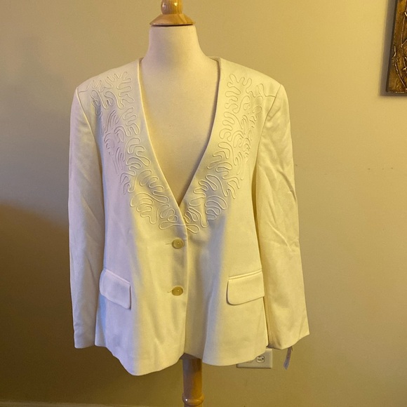 NWT Vintage Bleyle Two-Button Blazer Jacket - Picture 1 of 9